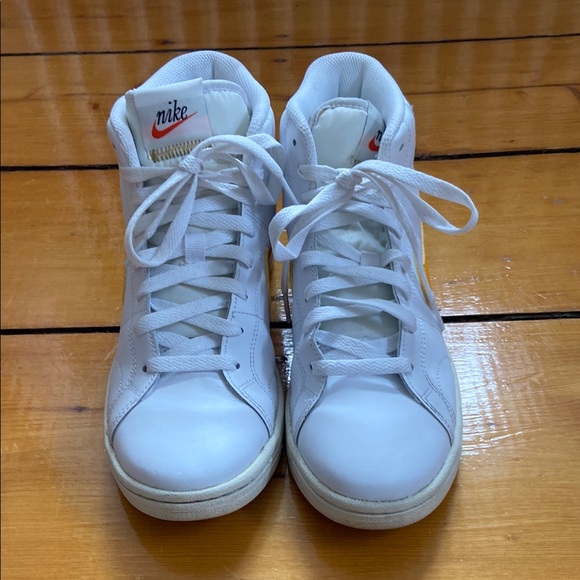 Nike Women's Court Royale 2 Mid White Sneakers Size 8 - Picture 10 of 14